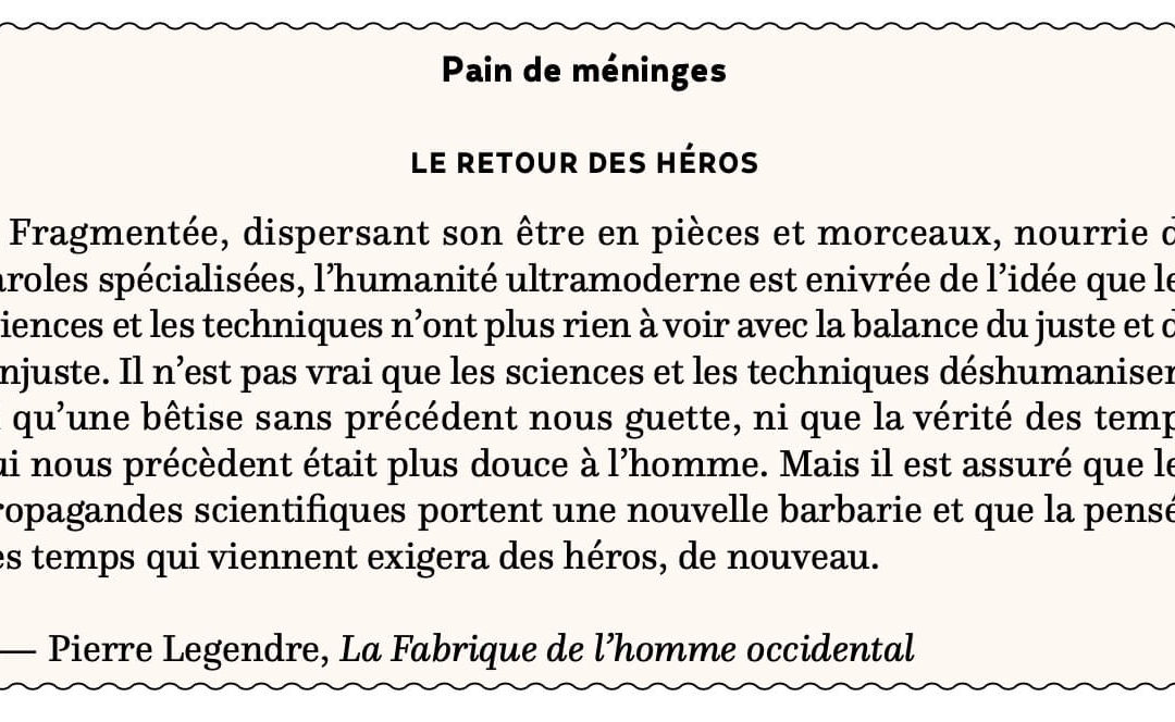 Le retour des héros