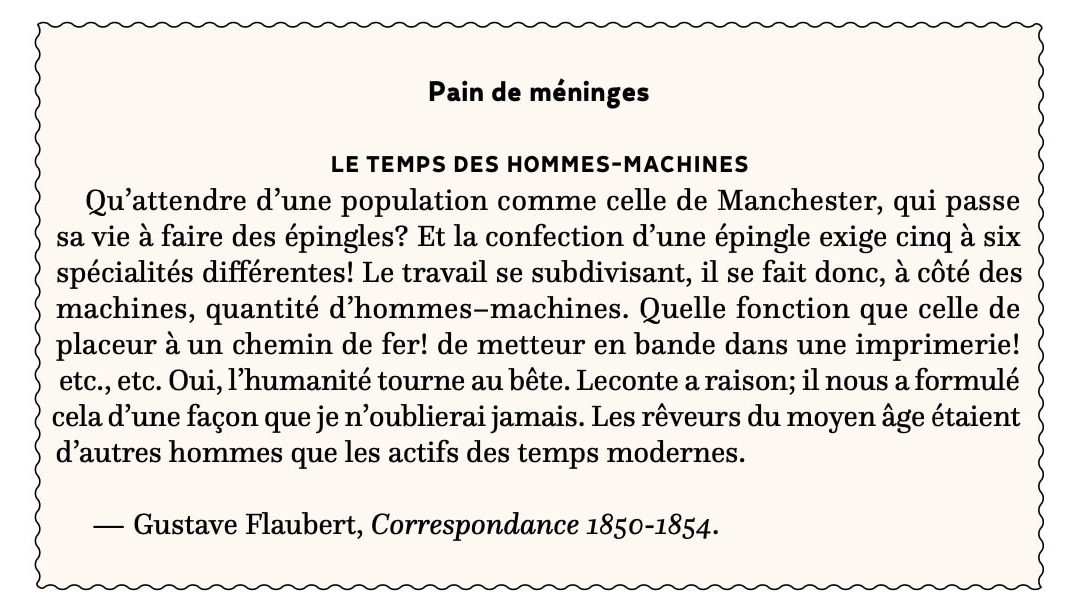 Le temps des hommes-machines