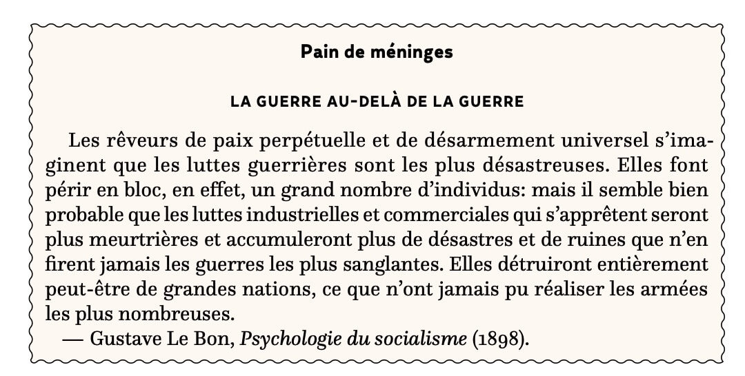 La guerre au-delà de la guerre