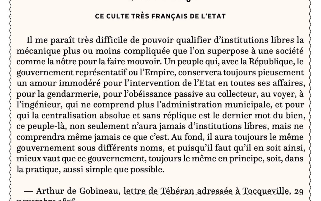 Ce culte très français de l’Etat