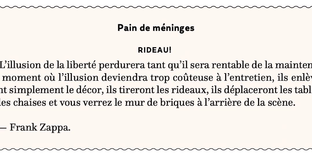 Rideau!