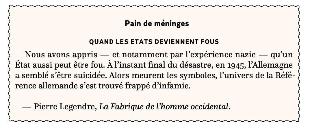 Quand les Etats deviennent fous