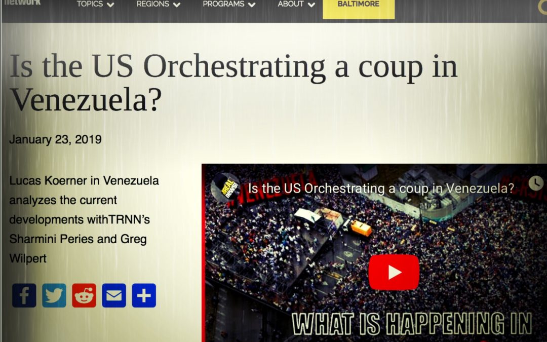 #MEDIAS | Ecrans de fumée sur le Venezuela