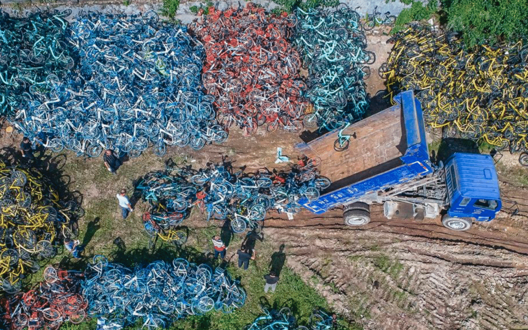 PHOTO | L’après-vie des vélos chinois