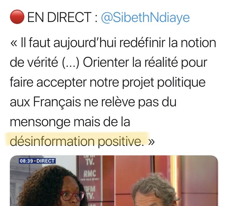 #UE | La désinformation positive n’est pas un bobard