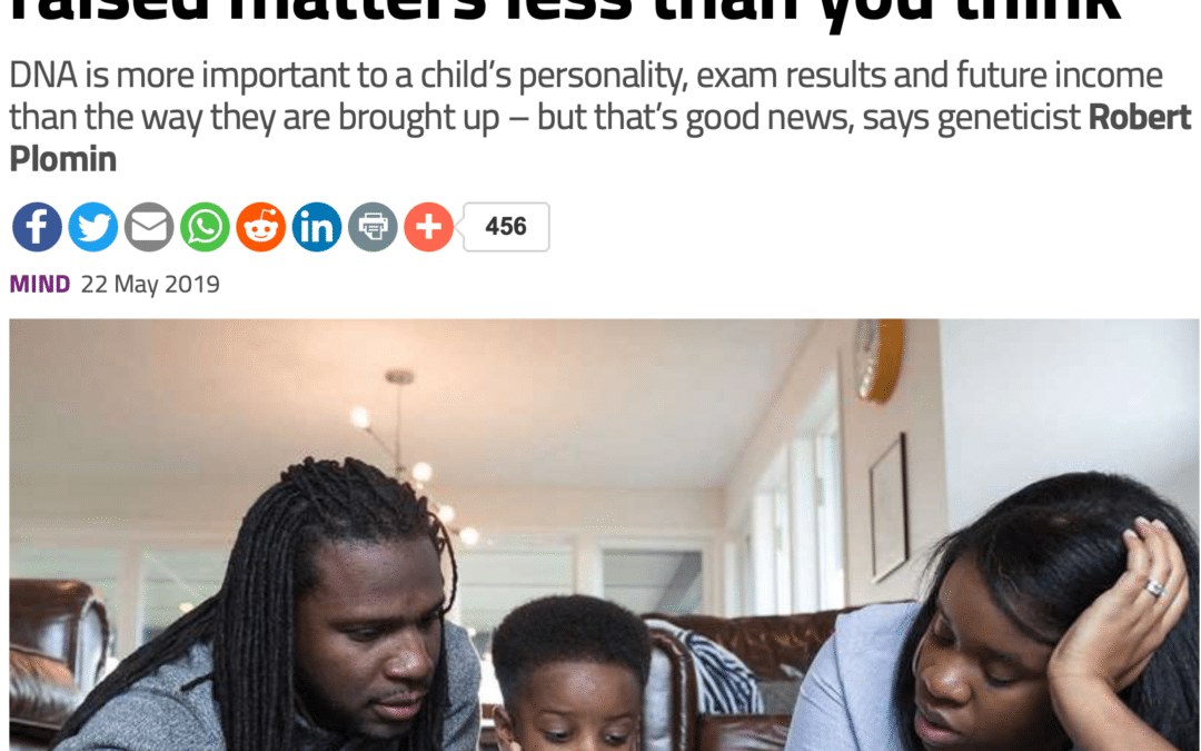 #GENETIQUE | L’acquis écrasé par l’hérédité?