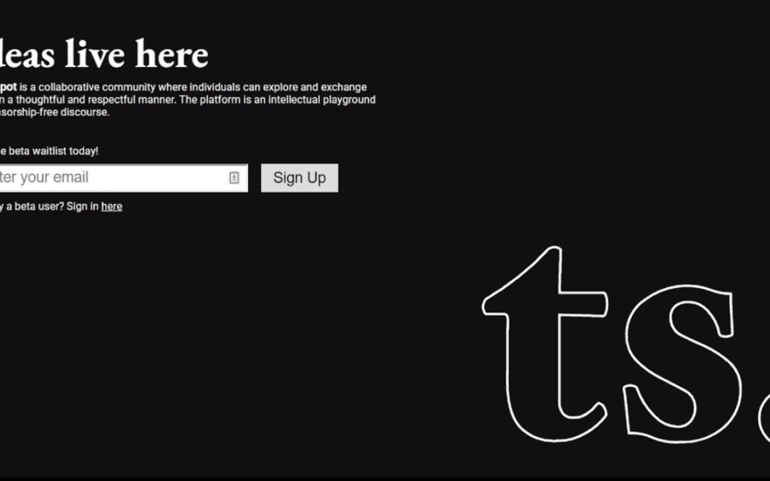 #CENSURE | Thinkspot, la plateforme qui ne vous bloquera pas
