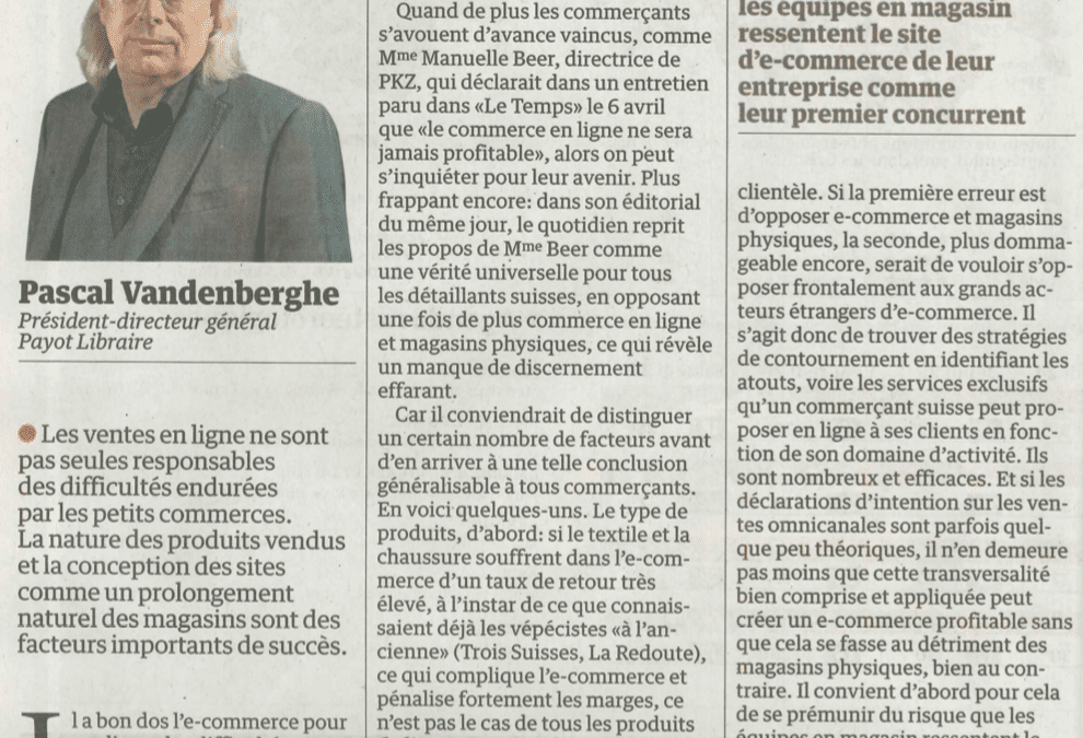 #E-COMMERCE | Contre le défaitisme à la mode