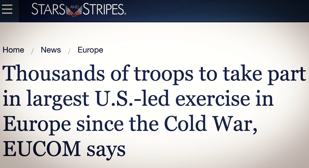 #USA #UE #RUSSIE | Le nouveau Débarquement US en Europe