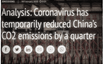 CLIMAT • Le coronavirus, une solution?