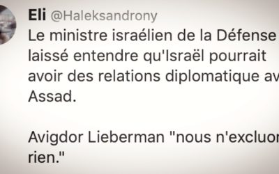 SYRIE • Un fil Twitter utile à suivre