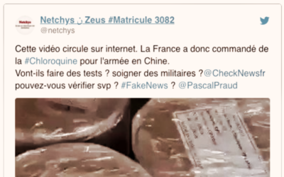 COVID-19 • L’armée se pourvoit en chloroquine, au cas où…