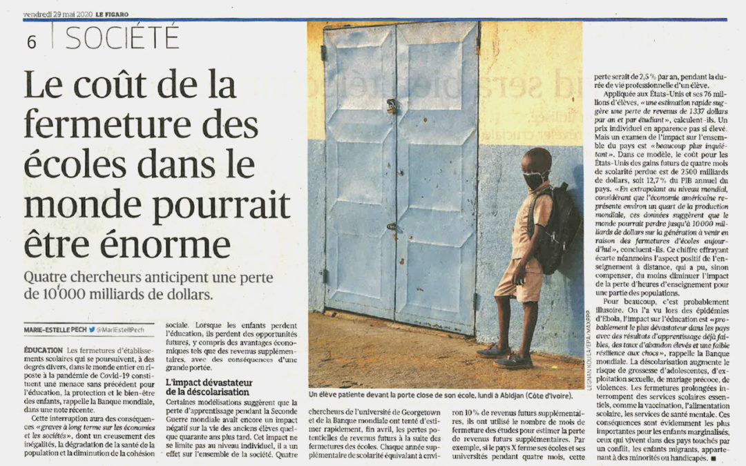 FERMETURE DES ECOLES • Le gouvernement suisse interpellé