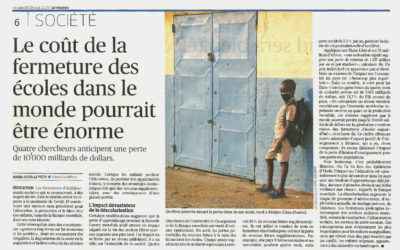 FERMETURE DES ECOLES • Le gouvernement suisse interpellé