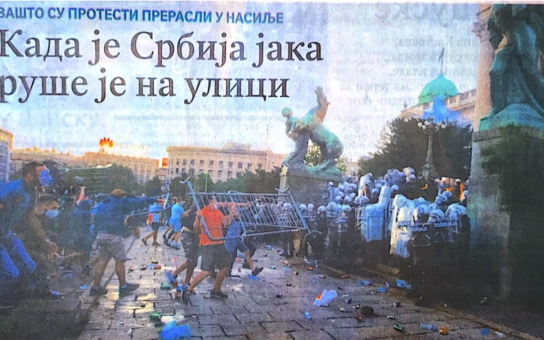 SERBIE • Pourquoi Belgrade s’est soulevée?
