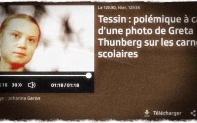 SUISSE • Greta vous surveille même en classe