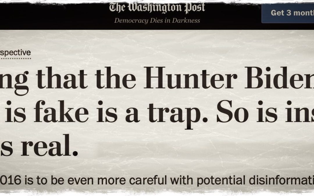 USA • Le salut de la démocratie passe par les fake news