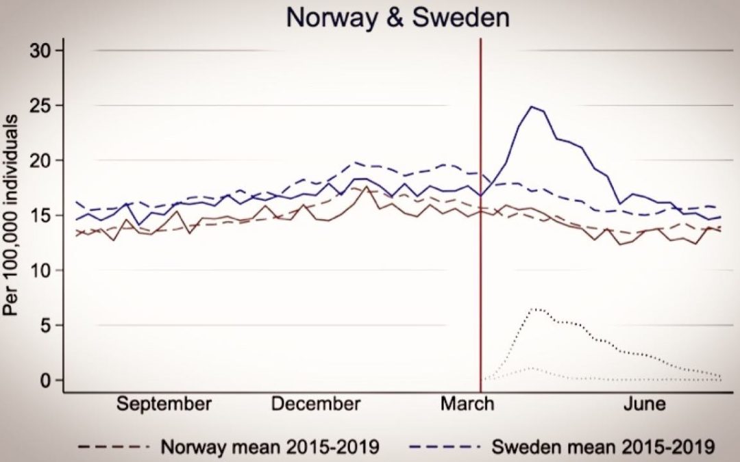 COVID-19 • Deux stratégies, même résultat