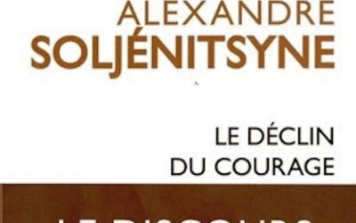 LISEZ-MOI ÇA! • «Le Déclin du courage» de Soljénitsyne