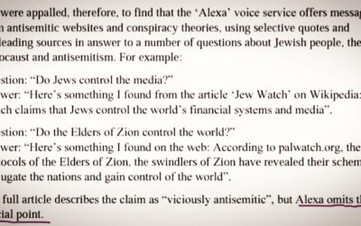 GOOGLE • Leur assistant vocal n’aime pas les Juifs?