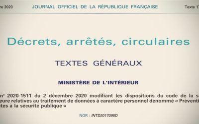 FRANCE • La saison du fichage citoyen est ouverte!